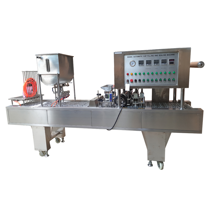 Automatische Honig-/Joghurt-Füllmaschine/Saft-Getränkebecher-Versiegelungsmaschine
