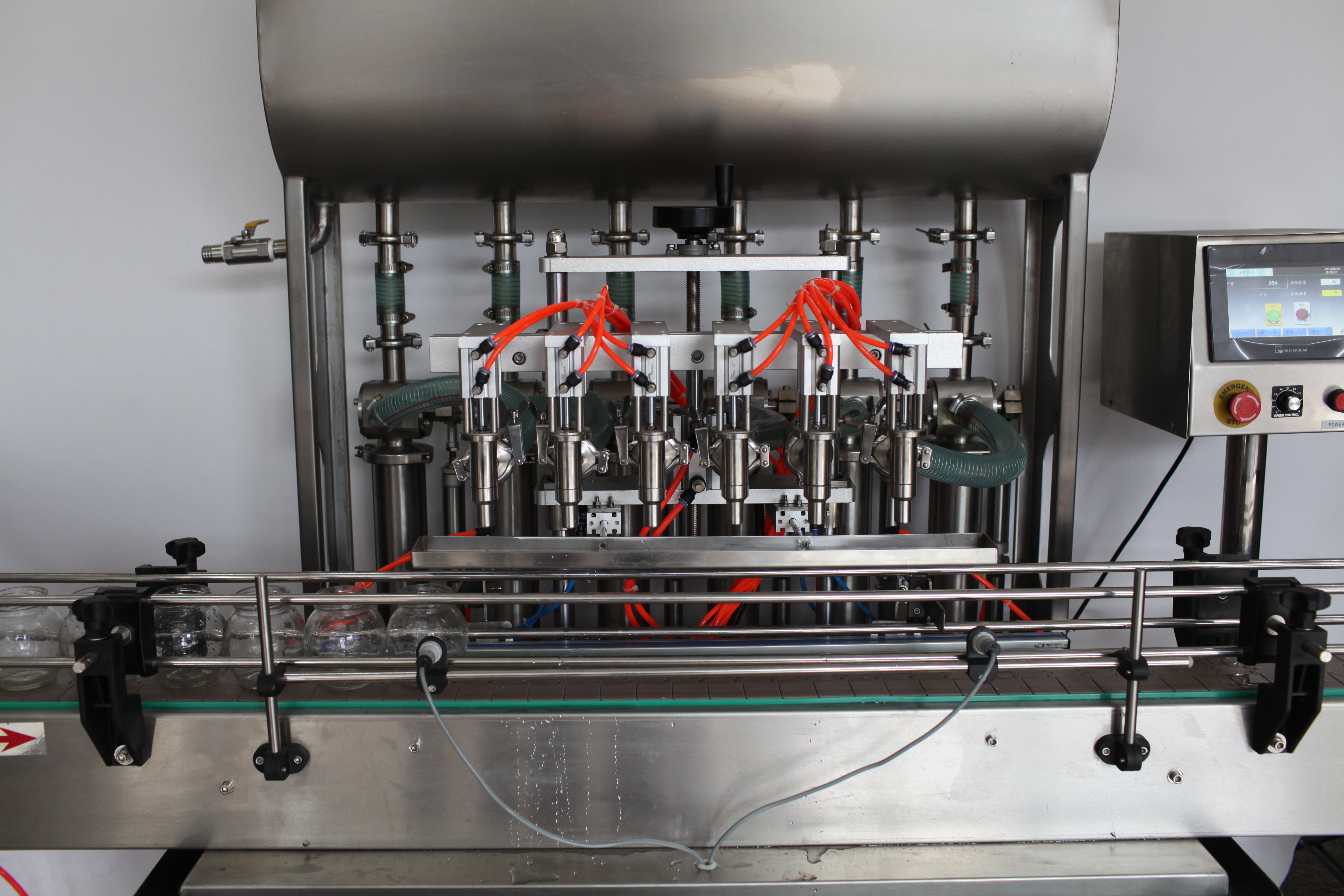 Automatische Wasserfüllmaschine Flüssigkeitsfüller Flüssigkeitsfüllmaschine